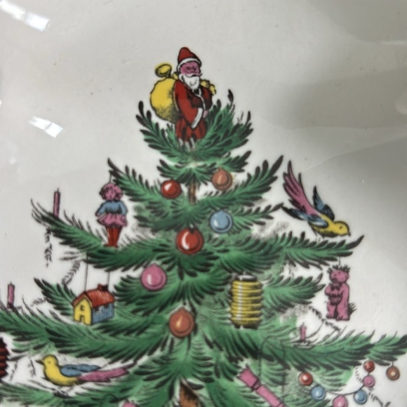 Spode Christmas Tree Shaped Dish 7.5” - Picture 5 of 5
